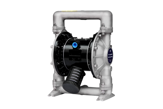 Stainless Steel Air Driven Double Diaphragm Pump Strong Acid Corrosion