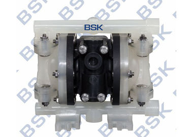 Plastic Air Operated Diaphragm Pump 2 Diaphragm Pump With Butterfly Valves