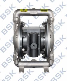 Air Driven Stainless Steel Diaphragm Pump 2 Diaphragm Pump For Ceramics Industry