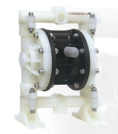Chemical Air Powered Diaphragm Pumps , Reciprocating Diaphragm Pump One Year Guarantee