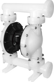 Small Pneumatic Double Diaphragm Pump / White 1 Inch Air Diaphragm Pump