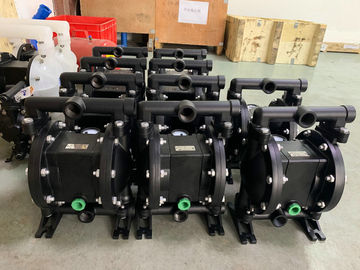 Large Flow Metal Air Driven Double Diaphragm Pump With Simple Structure
