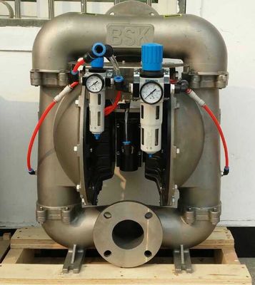 Density 0.88  Air Driven Double Diaphragm Pump For Powder Transfer